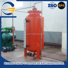 High elution rate electric tank for gold mine